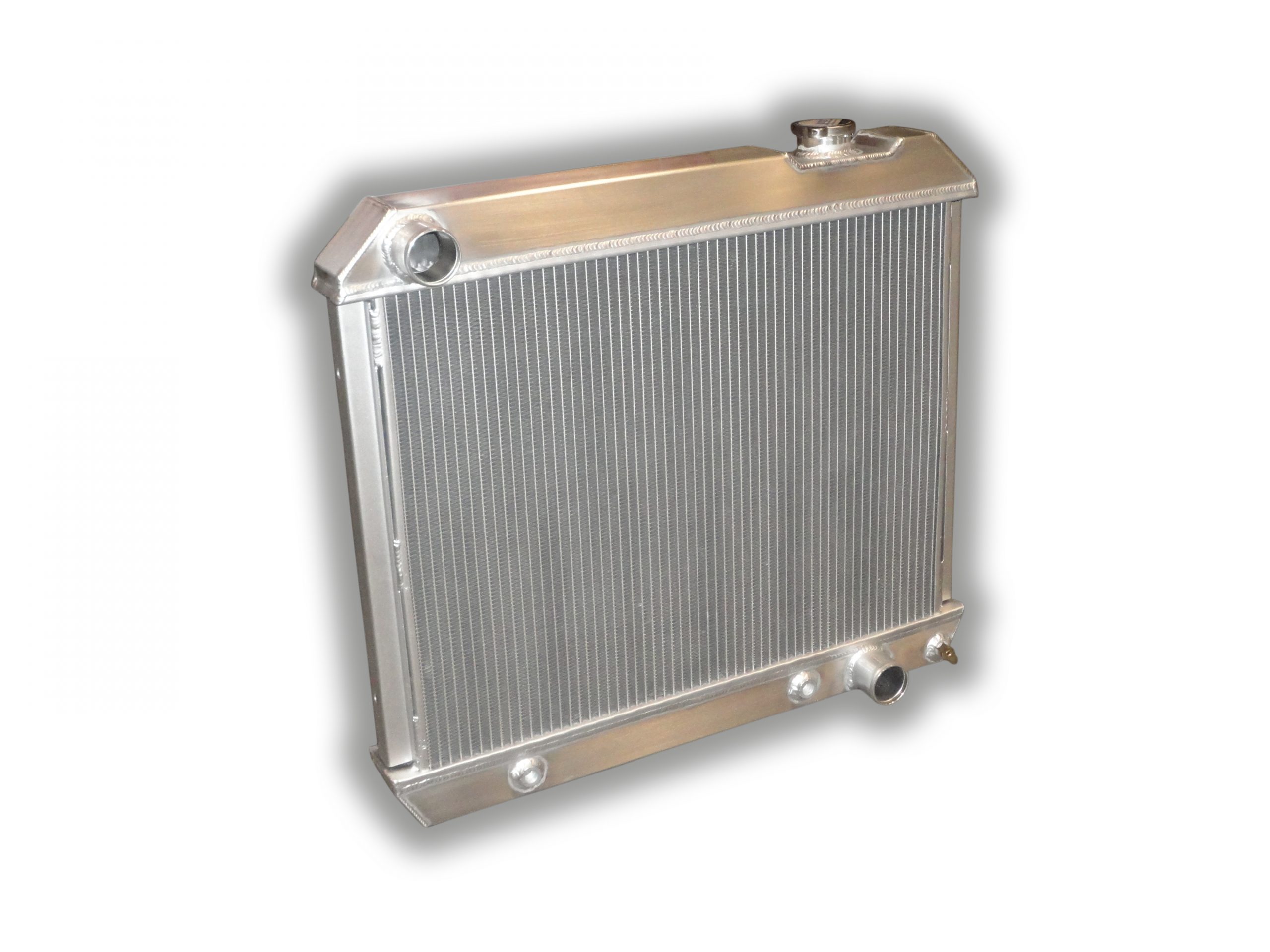 1963 – 1966 Chevy Truck LSX Conversion Aluminum Radiator With HPX Fans ...